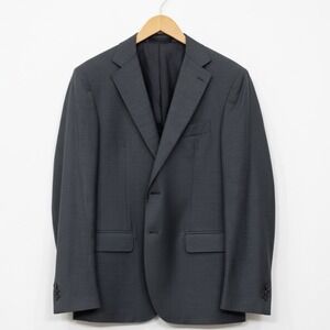 Eleventy Platinum Zegna 44R Blazer Australian Wool Hand Stitch Half Lined